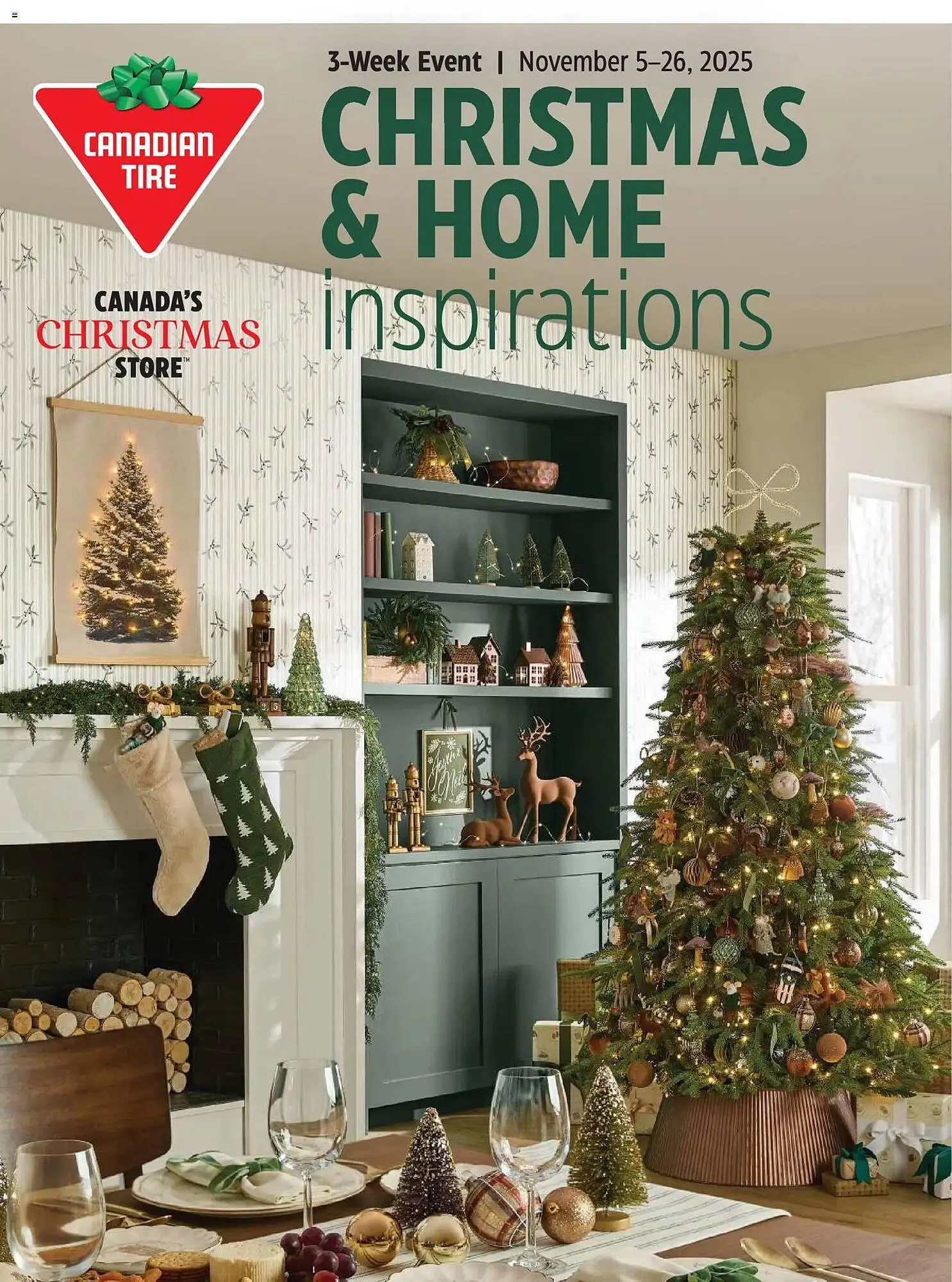 Canadian Tire flyer from November 5 to November 26 2025 - flyer page 1