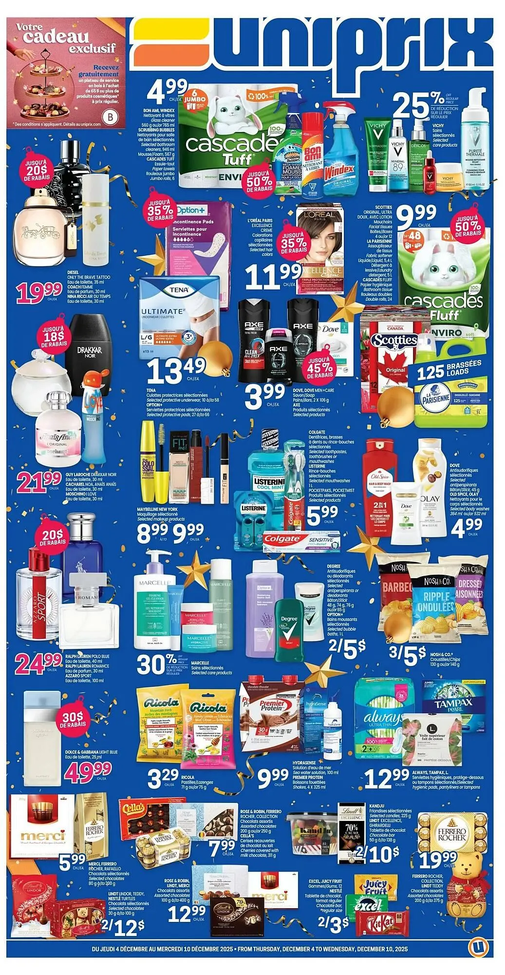 Uniprix flyer from December 3 to December 10 2025 - flyer page 1