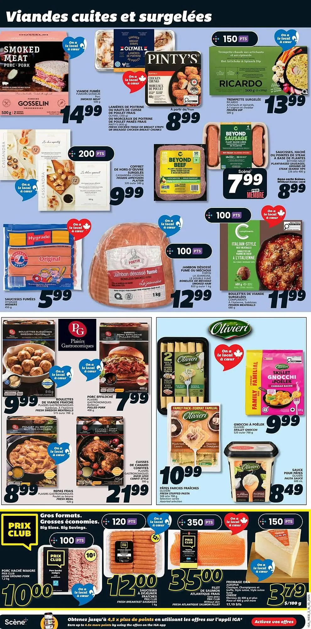 IGA flyer from October 16 to October 22 2025 - flyer page 5