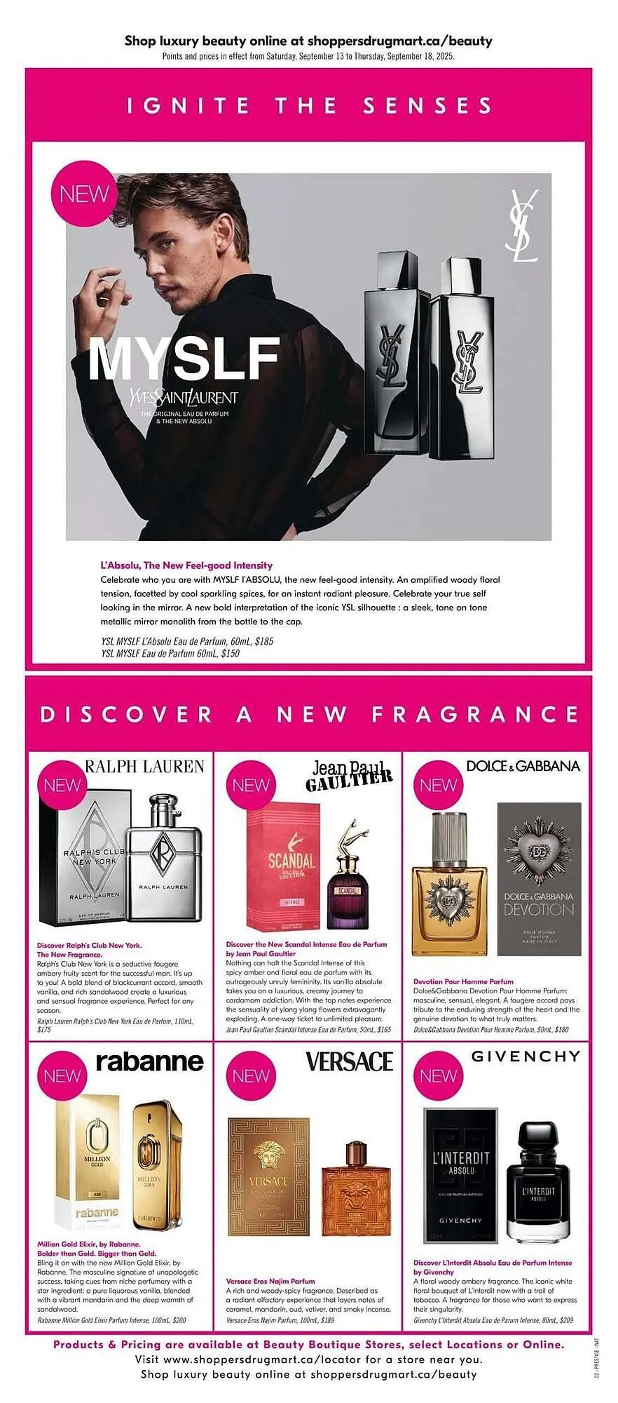 Shoppers Drug Mart flyer from September 13 to September 19 2025 - flyer page 13