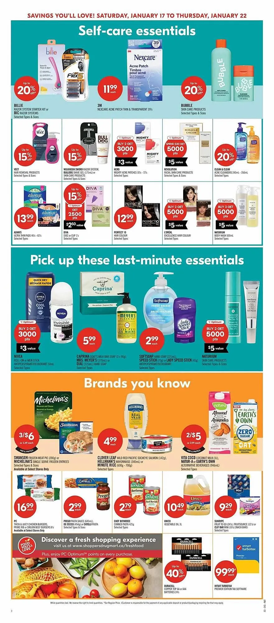 Shoppers Drug Mart flyer from January 15 to January 22 2026 - flyer page 18