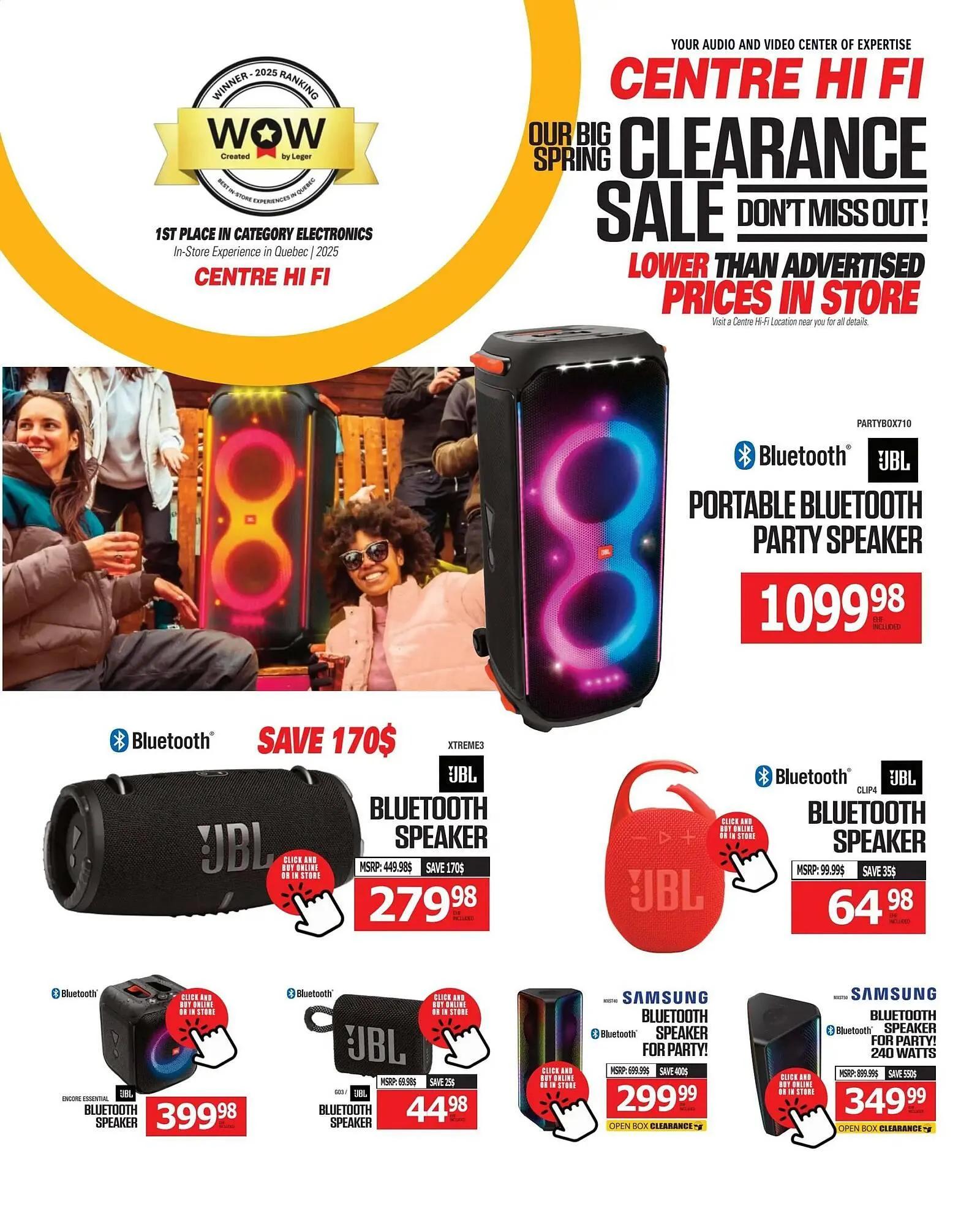 Centre Hi-Fi flyer from April 11 to April 17 2025 - flyer page 5