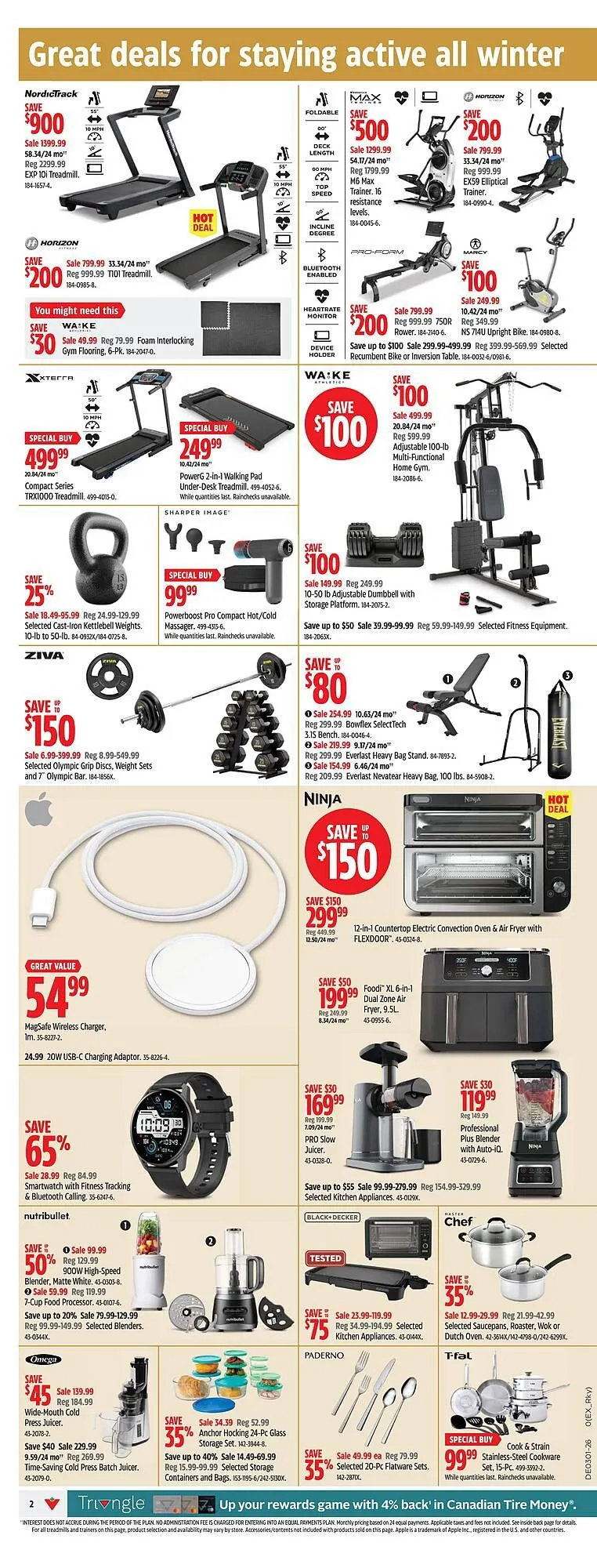 Canadian Tire flyer from January 1 to January 8 2026 - flyer page 2