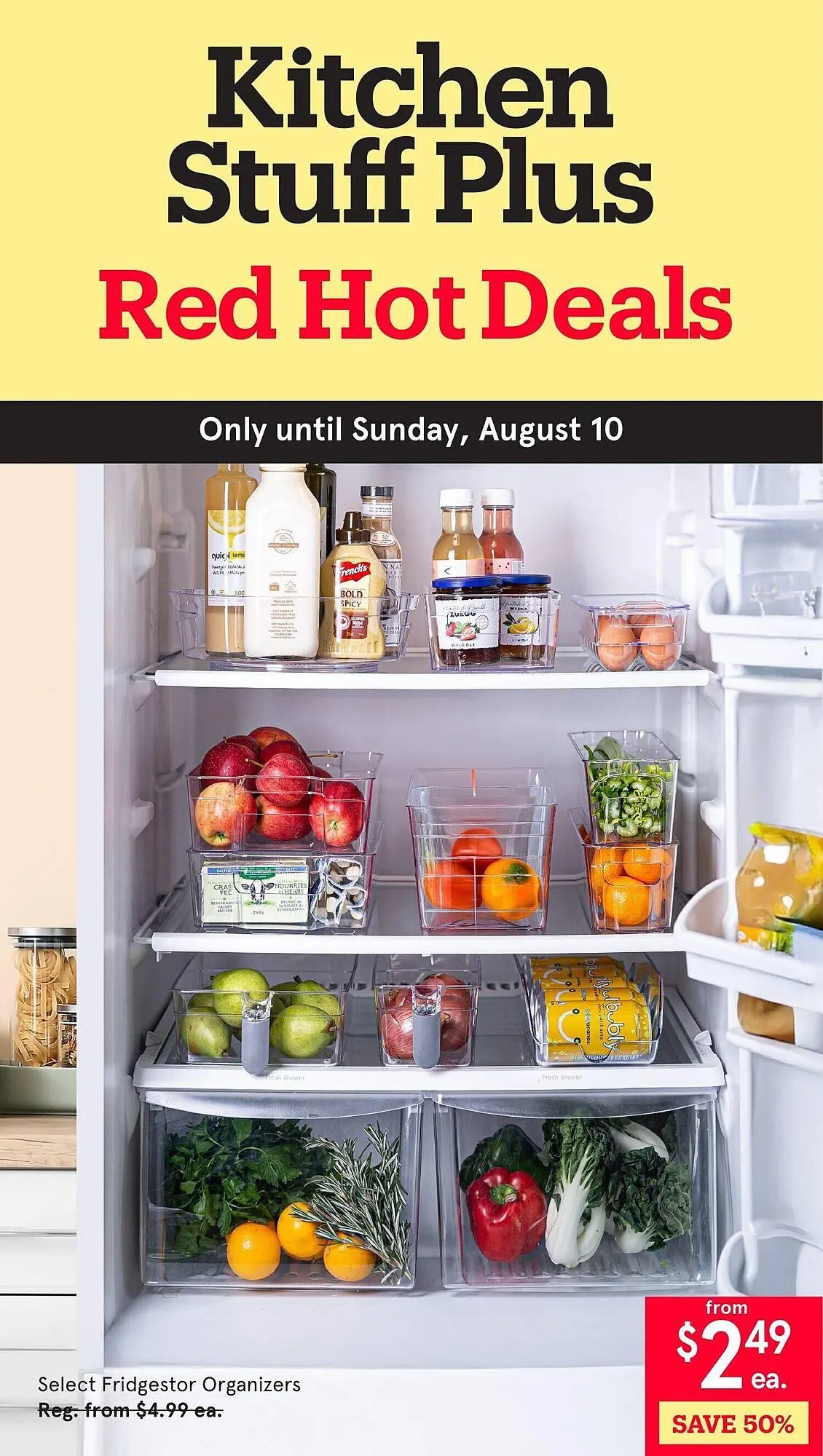 Kitchen Stuff Plus flyer from August 5 to August 11 2025 - flyer page 1