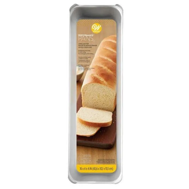 Performance Pans Long Aluminum Long Loaf Pan, 16 x 4" - Wilton