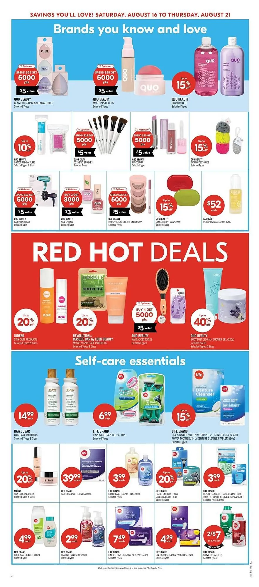 Shoppers Drug Mart flyer from August 14 to September 24 2025 - flyer page 16