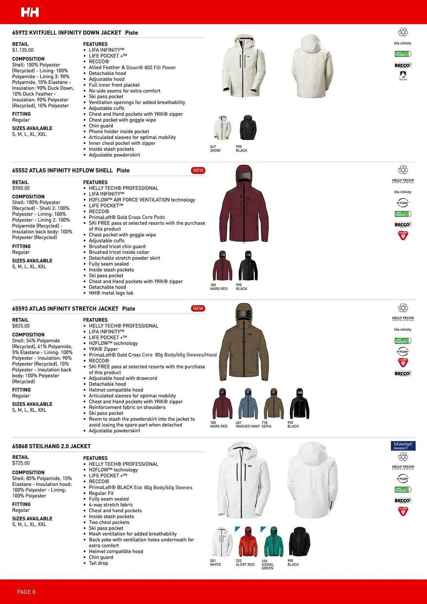 Helly Hansen flyer from September 11 to February 28 2026 - flyer page 8