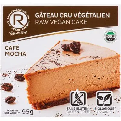 Rawesome Gâteau Cru Végétalien Café Mocha 95 g