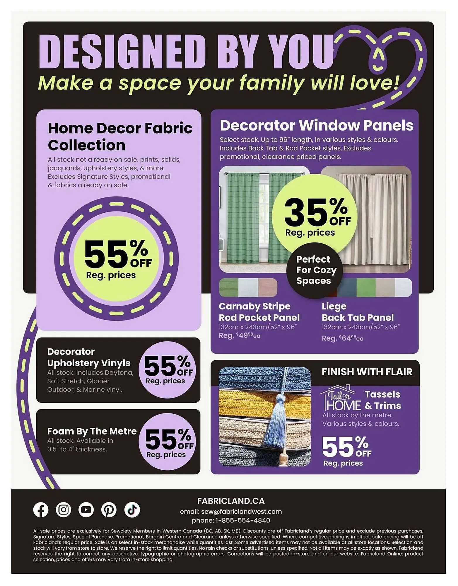 Fabricland flyer from September 1 to September 15 2025 - flyer page 14