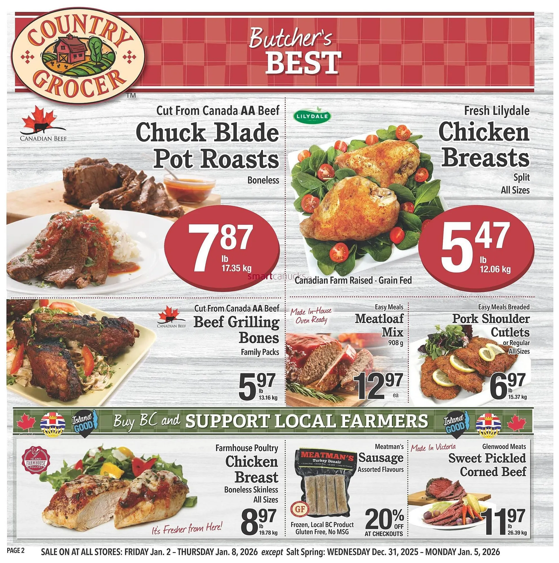 Country Grocer flyer from January 2 to January 8 2026 - flyer page 2