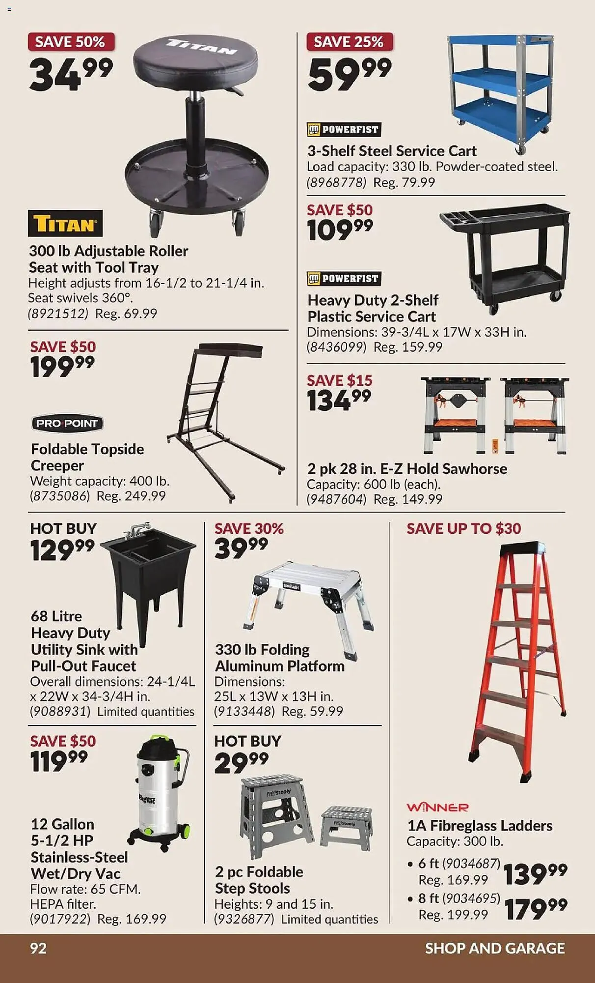 Princess Auto flyer from February 24 to March 9 2026 - flyer page 96