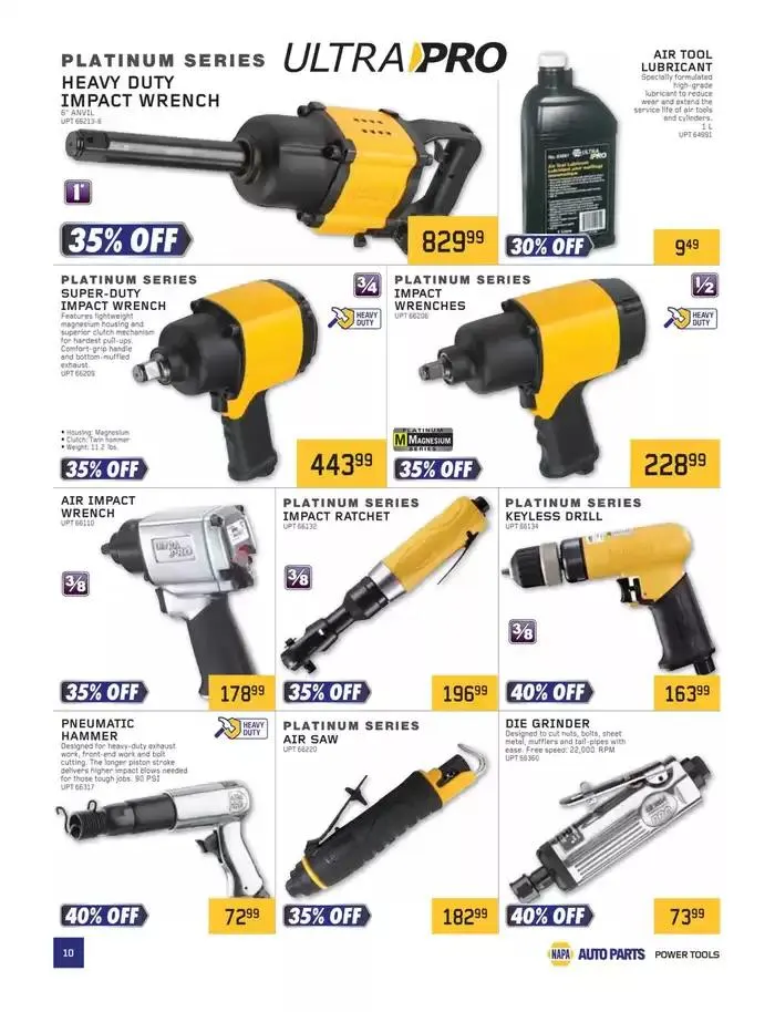 Top offers for smart savers from January 1 to March 31 2025 - flyer page 10