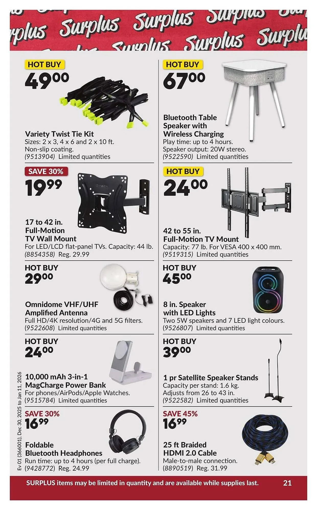 Princess Auto flyer from December 26 to January 2 2026 - flyer page 25