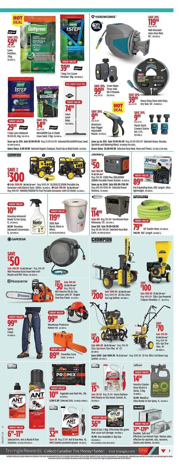 Canadian Tire flyer from April 16 to April 22 2025 - flyer page 3