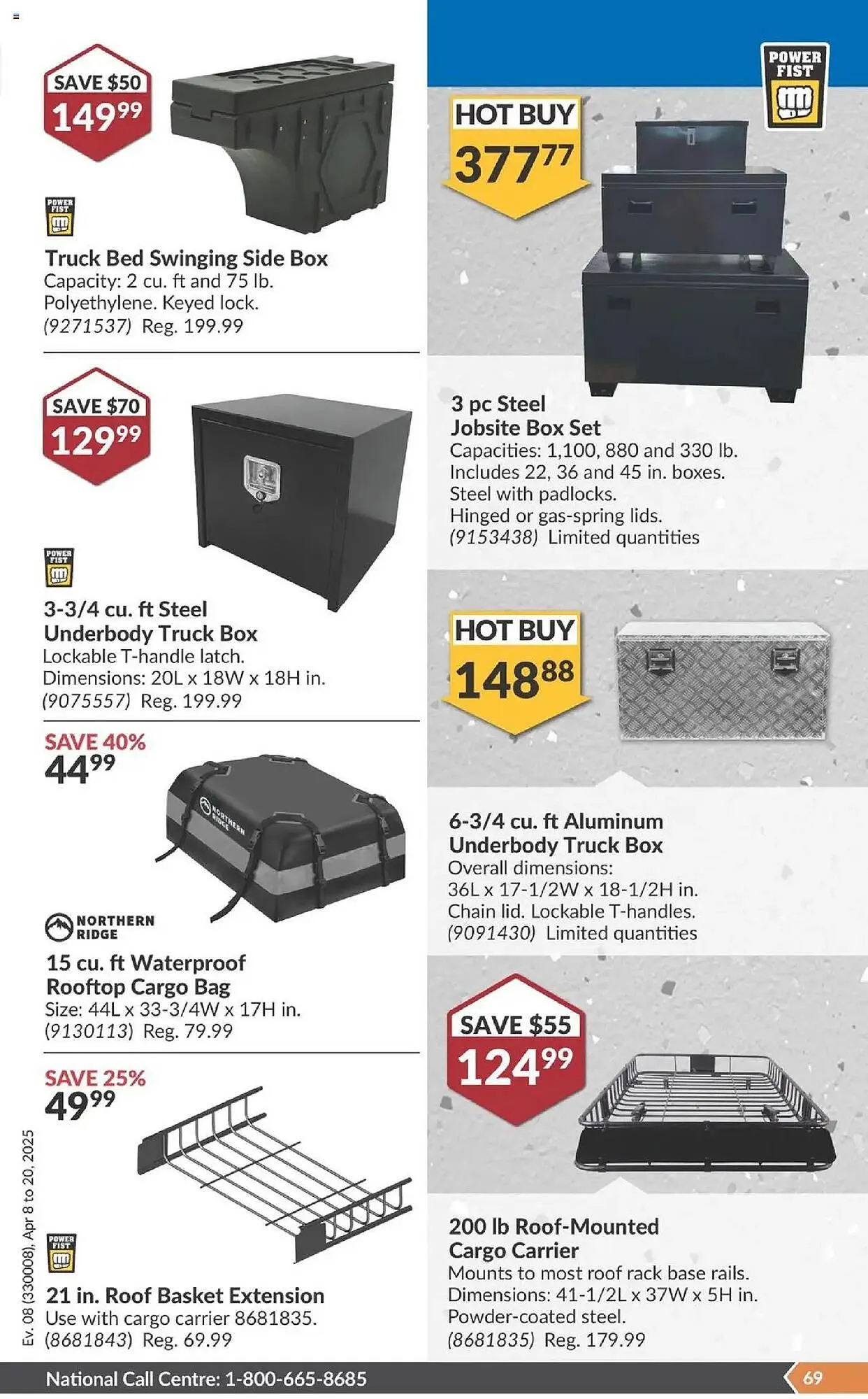 Princess Auto flyer from April 8 to April 20 2025 - flyer page 163