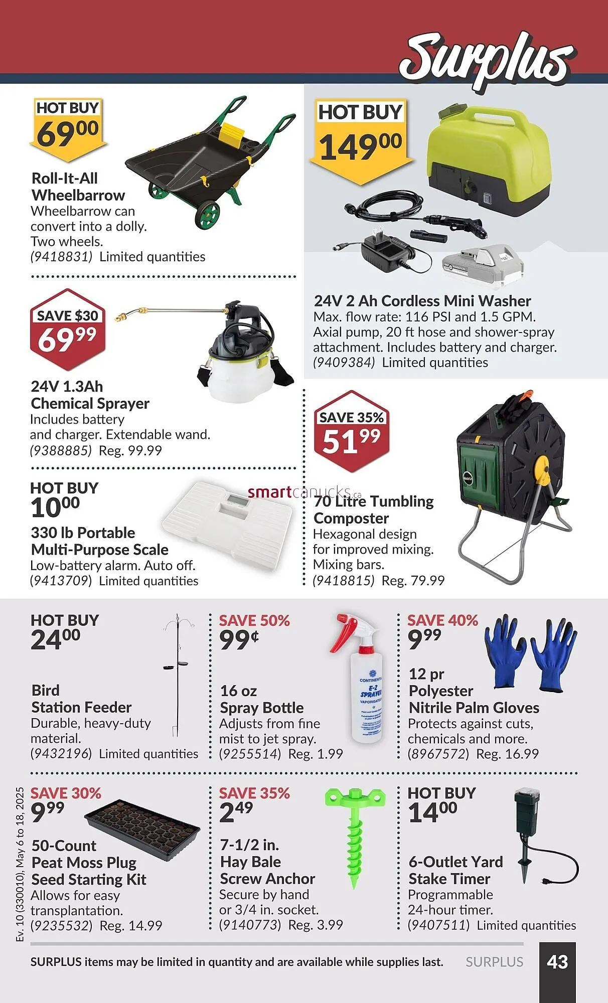 Princess Auto flyer from May 5 to May 11 2025 - flyer page 46