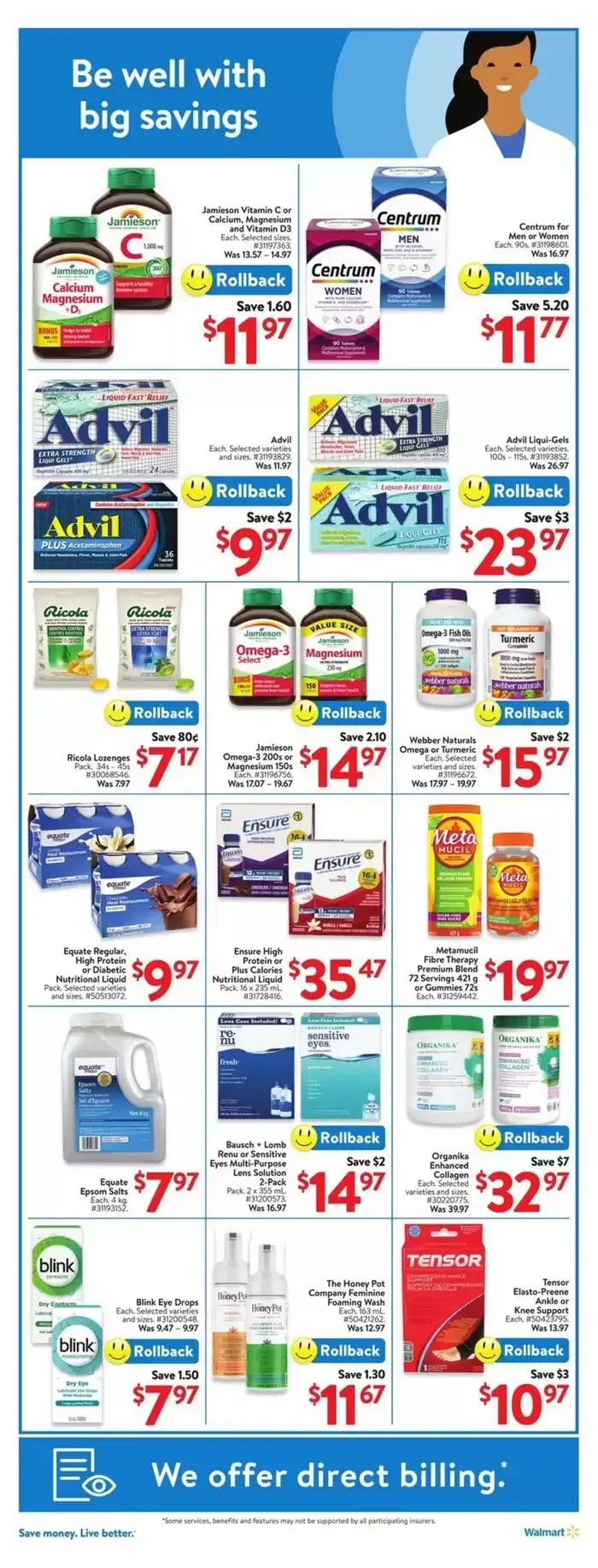 Walmart flyer from January 9 to January 15 2025 - flyer page 13