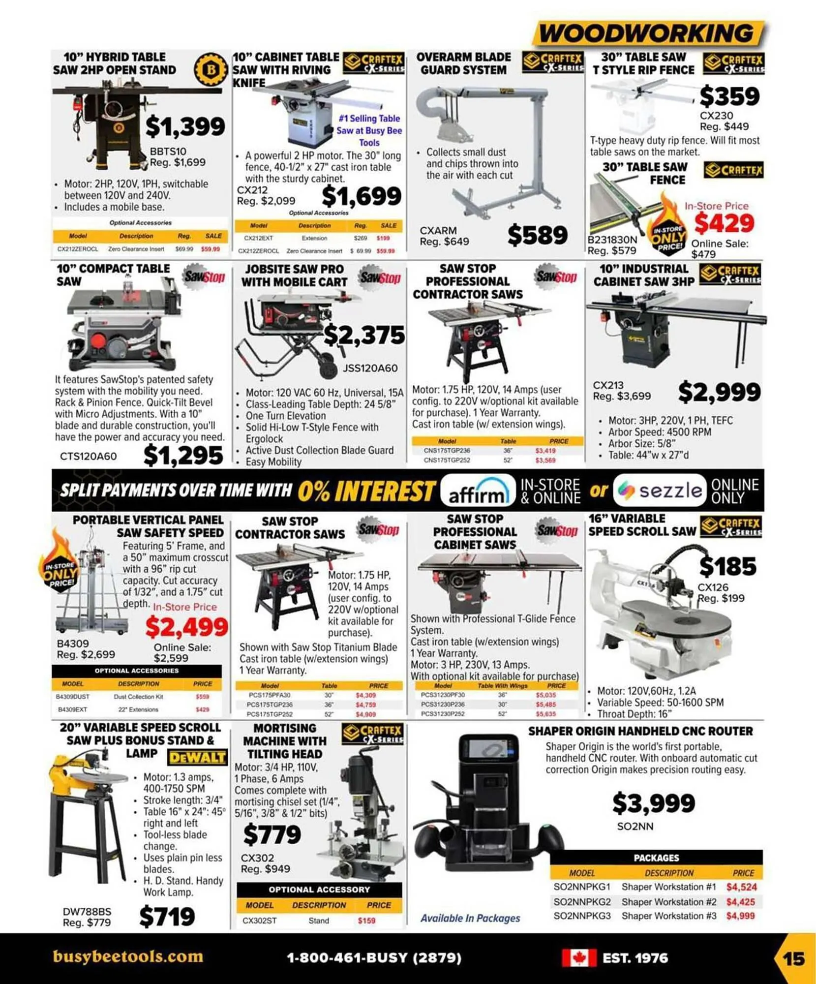 Busy Bee Tools flyer from April 5 to May 31 2025 - flyer page 15
