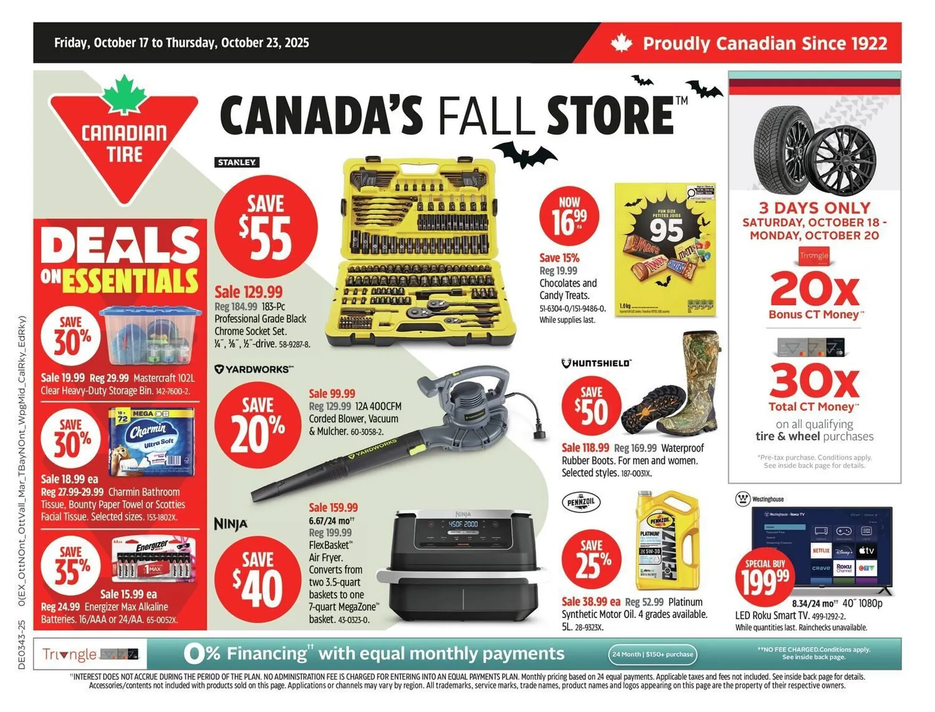 Canadian Tire flyer from October 16 to November 6 2025 - flyer page 4