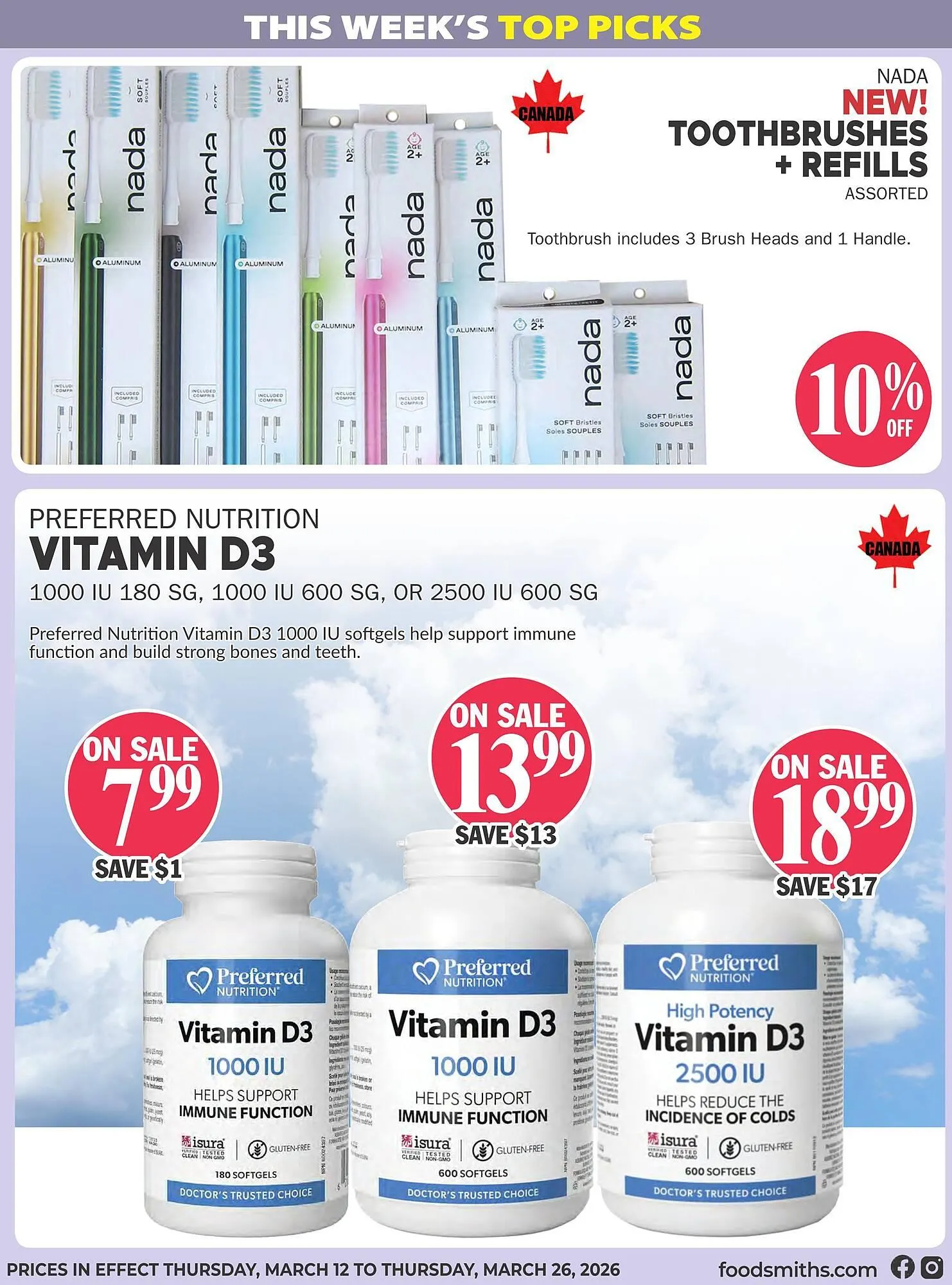 Foodsmiths flyer from March 12 to March 26 2026 - flyer page 10