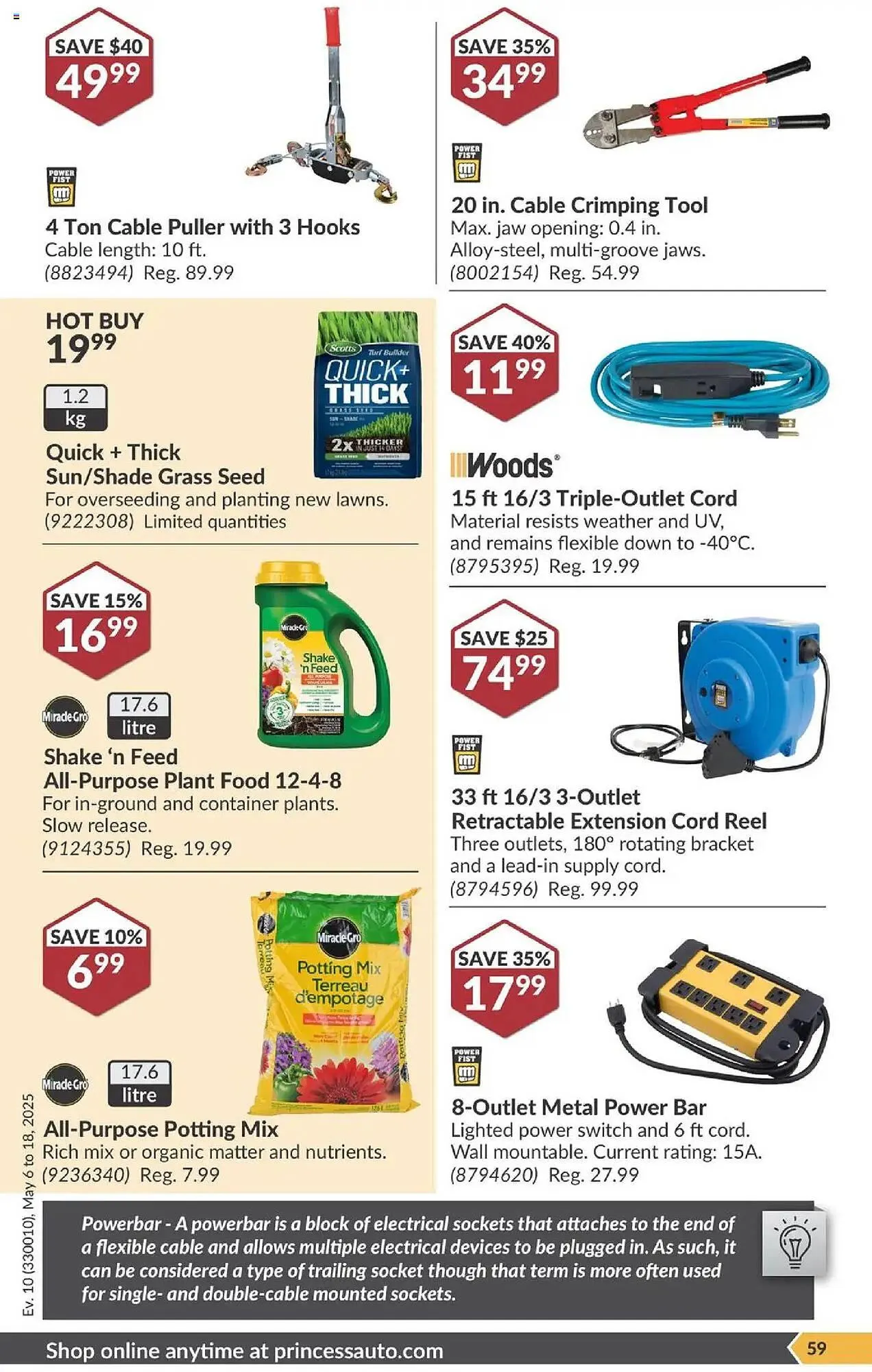 Princess Auto flyer from May 6 to May 18 2025 - flyer page 64