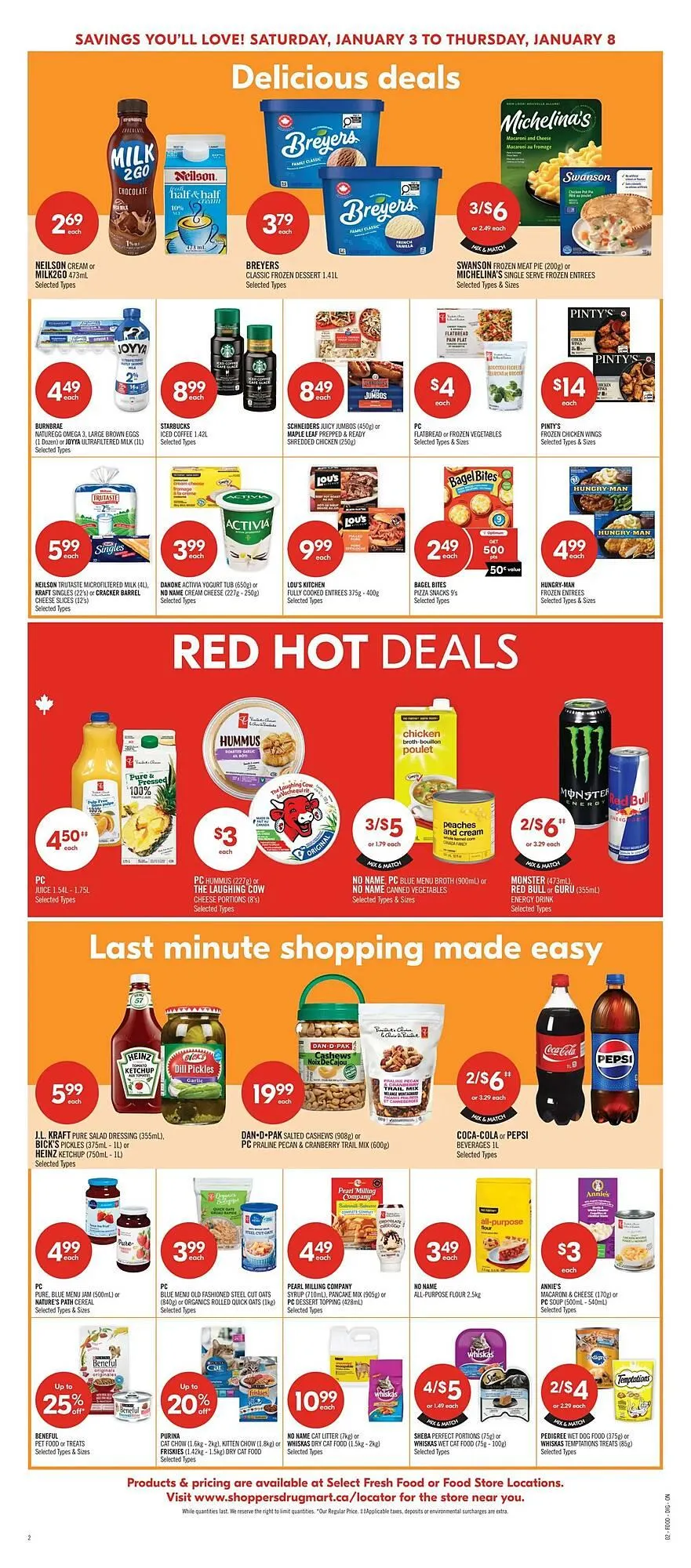 Shoppers Drug Mart flyer from January 3 to January 8 2026 - flyer page 8