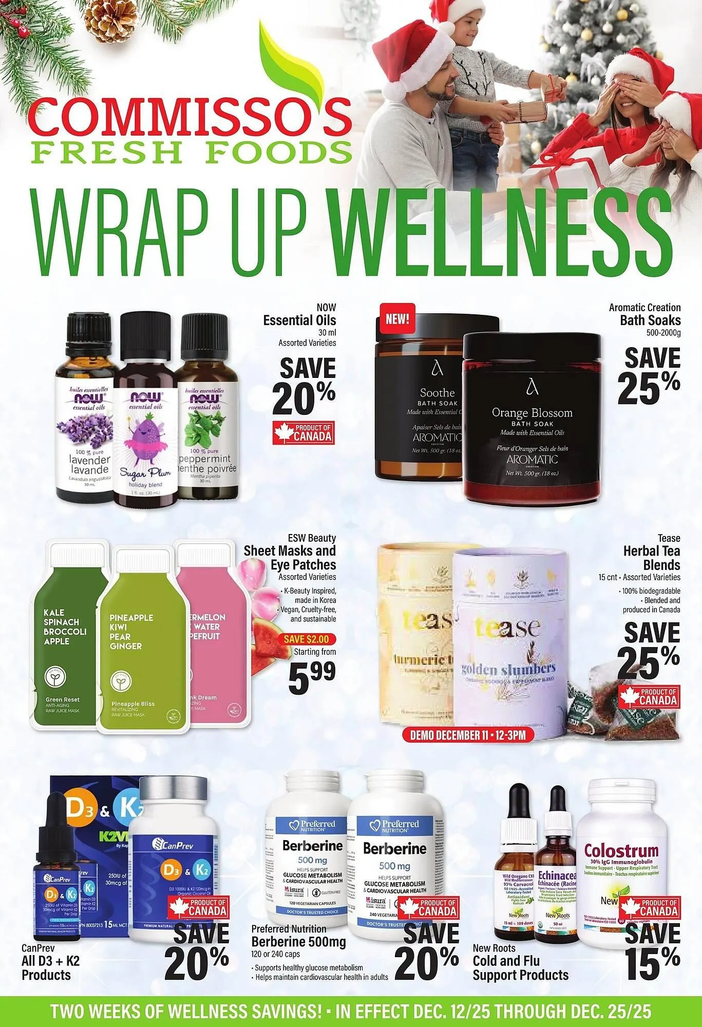 Commisso's Fresh Foods flyer from December 12 to December 25 2025 - flyer page 2