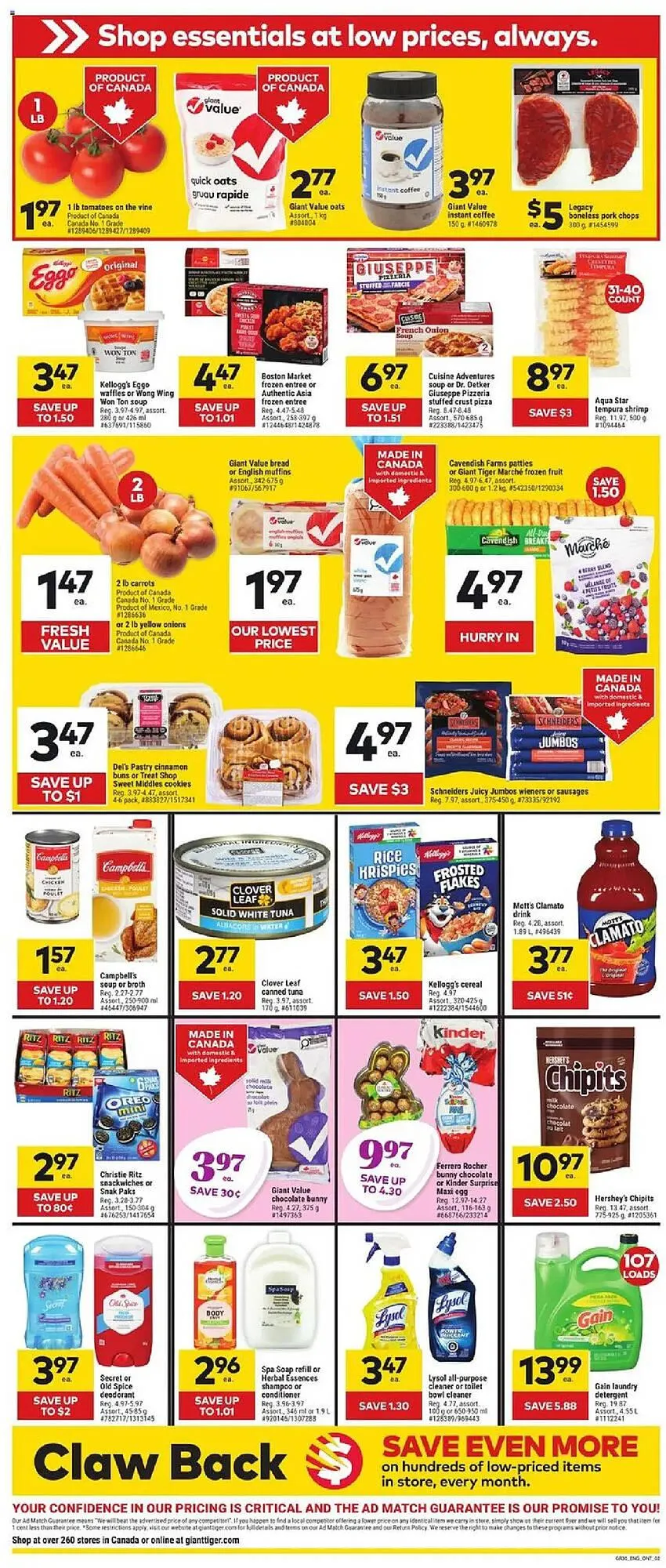 Giant Tiger flyer from April 9 to April 15 2025 - flyer page 2