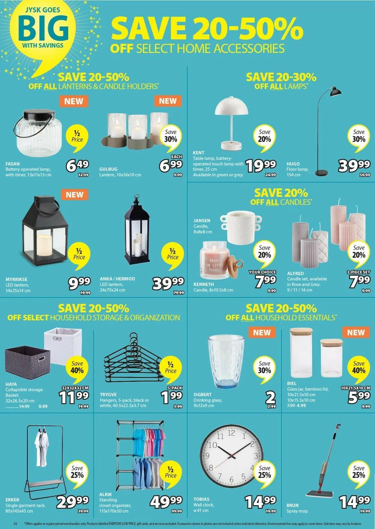JYSK Current flyer from August 25 to October 6 2025 - flyer page 14