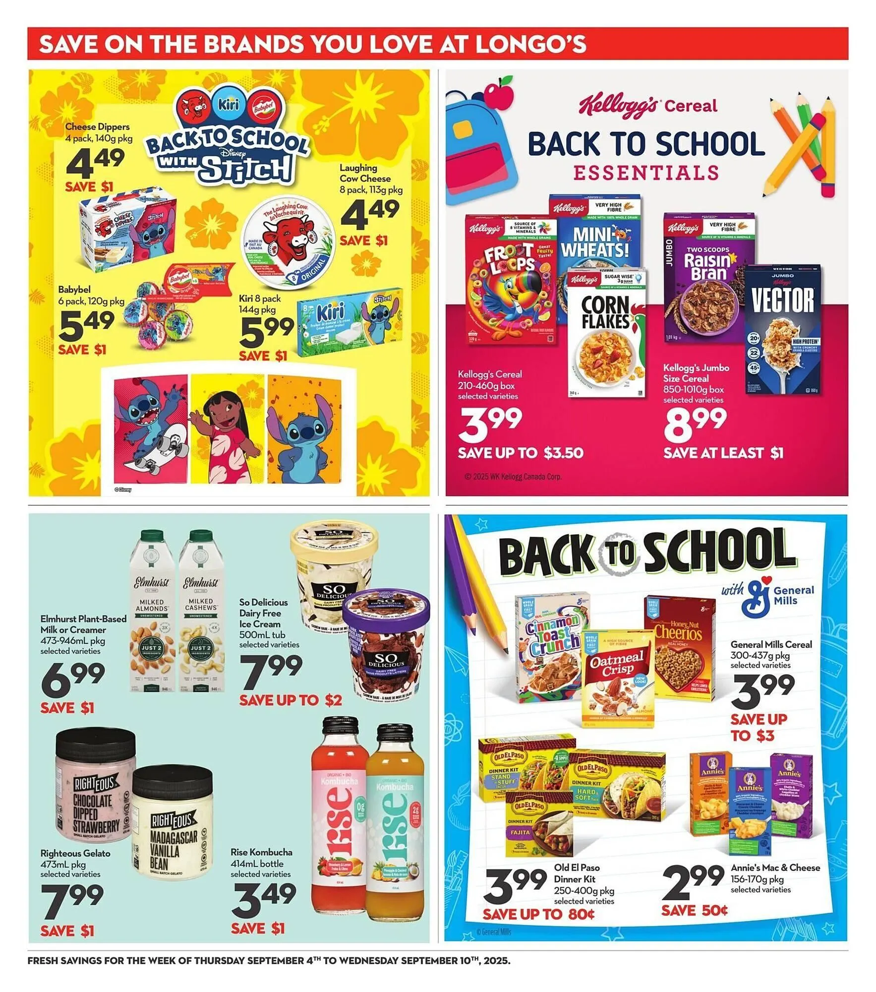 Longo's flyer from September 4 to September 11 2025 - flyer page 16