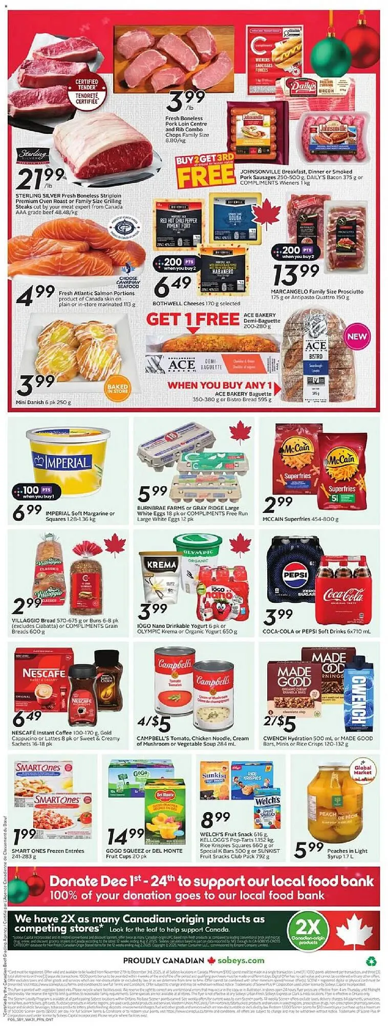 Sobeys flyer from November 27 to November 30 2025 - flyer page 4