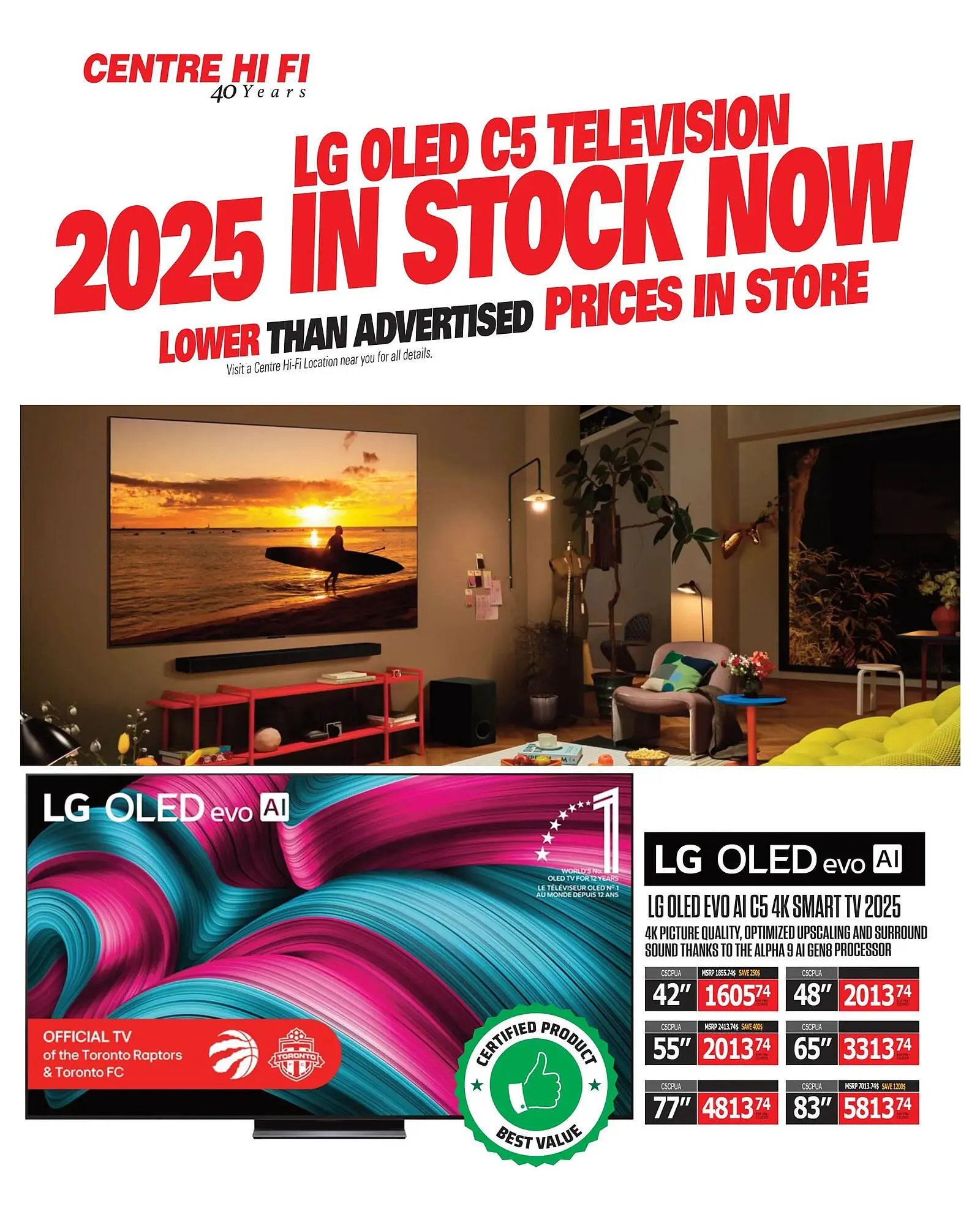 Centre Hi-Fi flyer from July 18 to July 24 2025 - flyer page 17