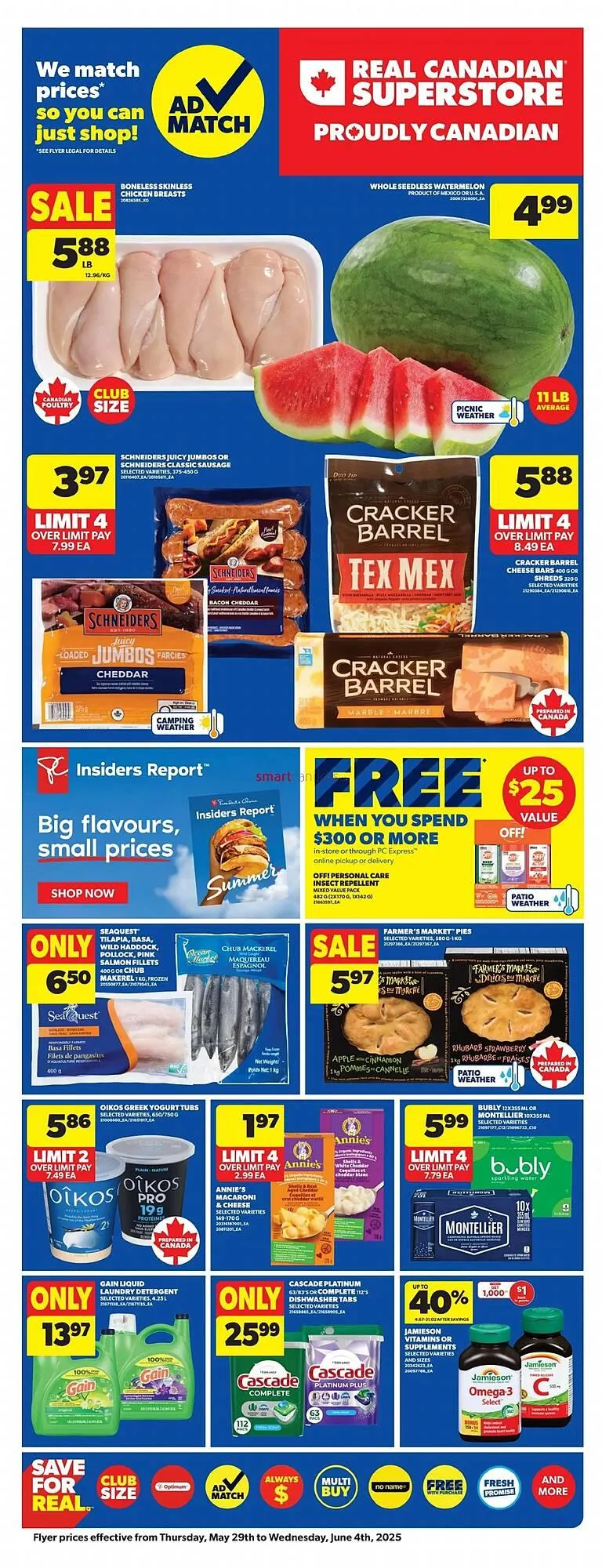 Real Canadian Superstore flyer from May 29 to June 4 2025 - flyer page 3