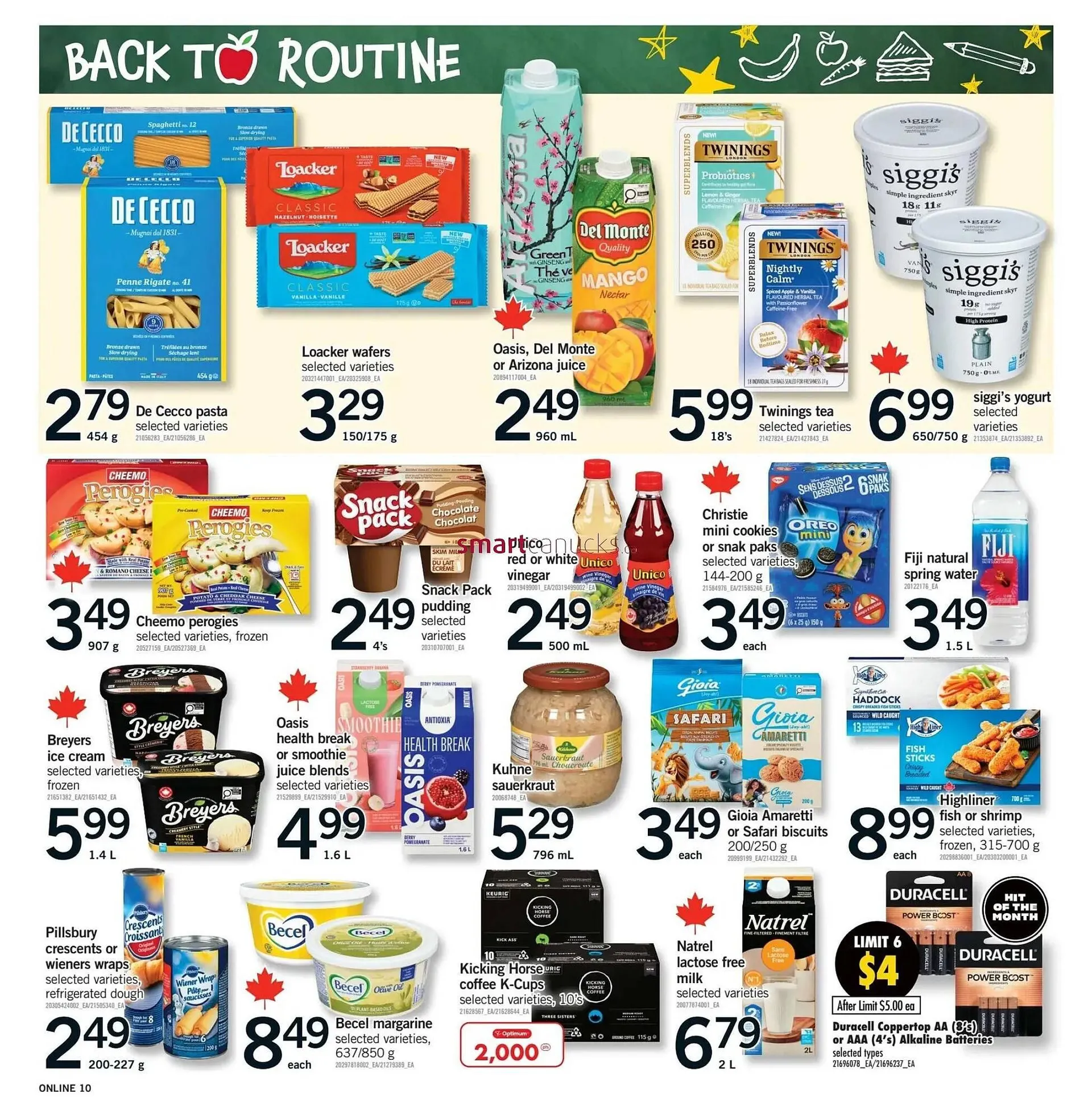 Fortinos flyer from September 11 to September 17 2025 - flyer page 10