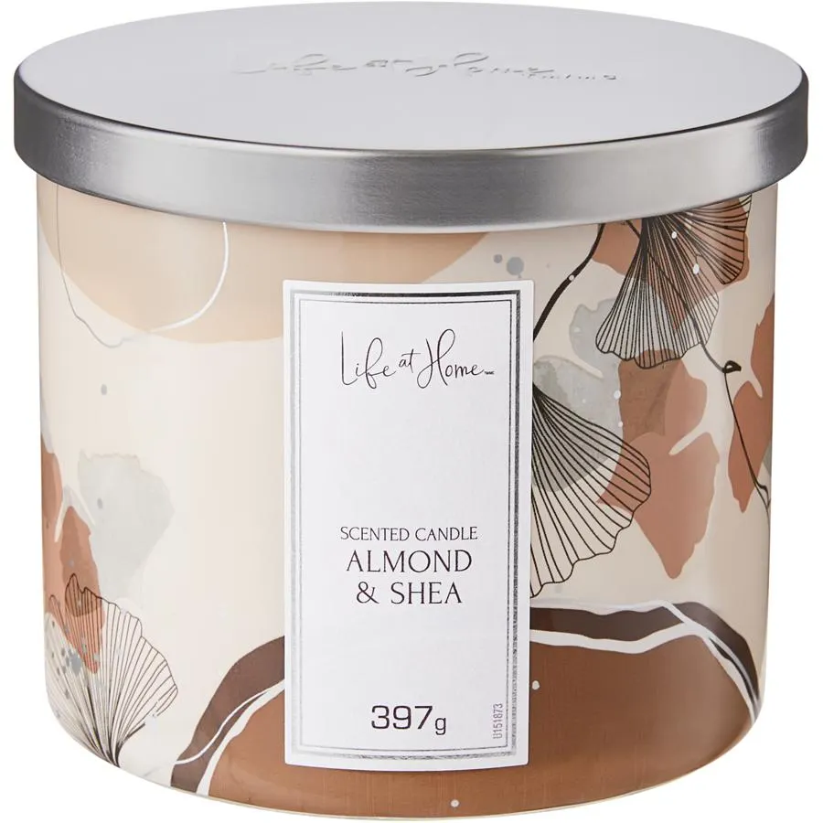 Scented Candle Almond & Shea