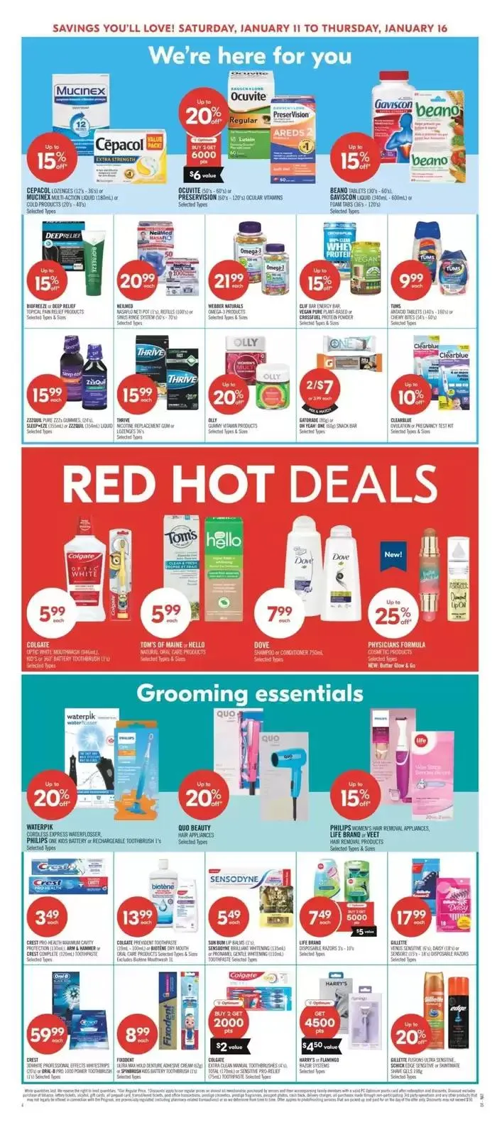 Top deals for all customers from January 11 to January 16 2025 - flyer page 3