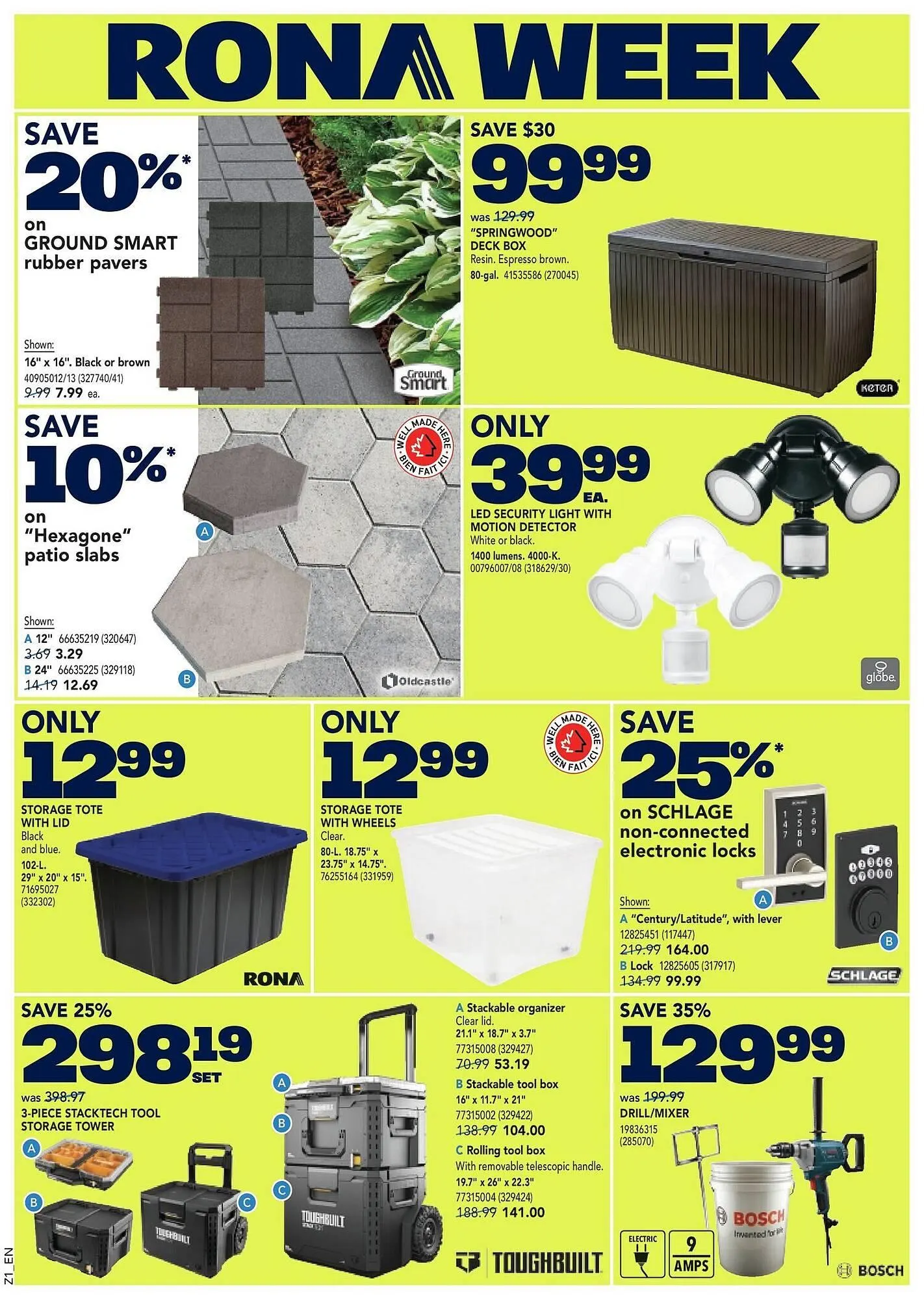 RONA flyer from August 21 to August 28 2025 - flyer page 3