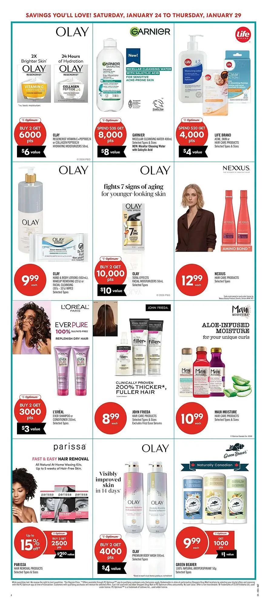 Shoppers Drug Mart flyer from January 24 to January 29 2026 - flyer page 12