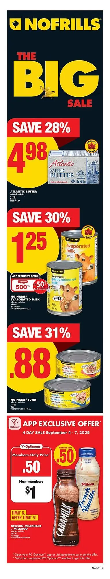 No Frills flyer from September 5 to September 11 2025 - flyer page 1