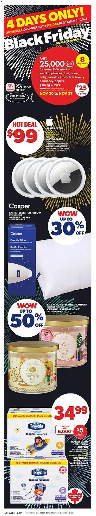 Atlantic Superstore flyer from November 20 to November 27 2025 - flyer page 1