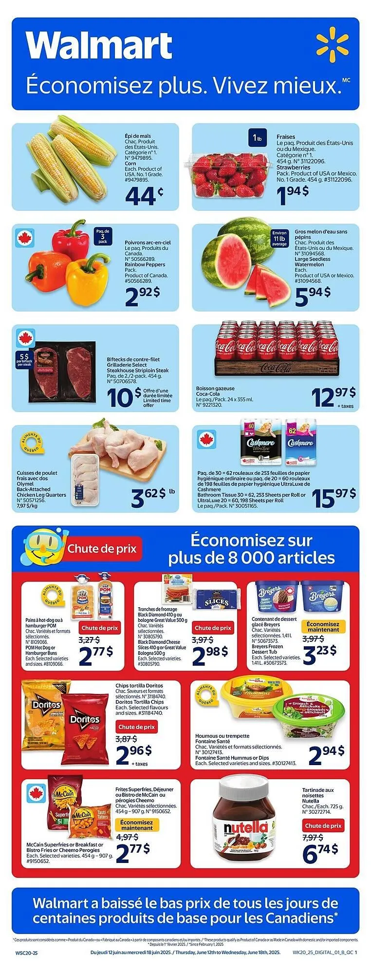 Walmart flyer from June 12 to June 18 2025 - flyer page 1