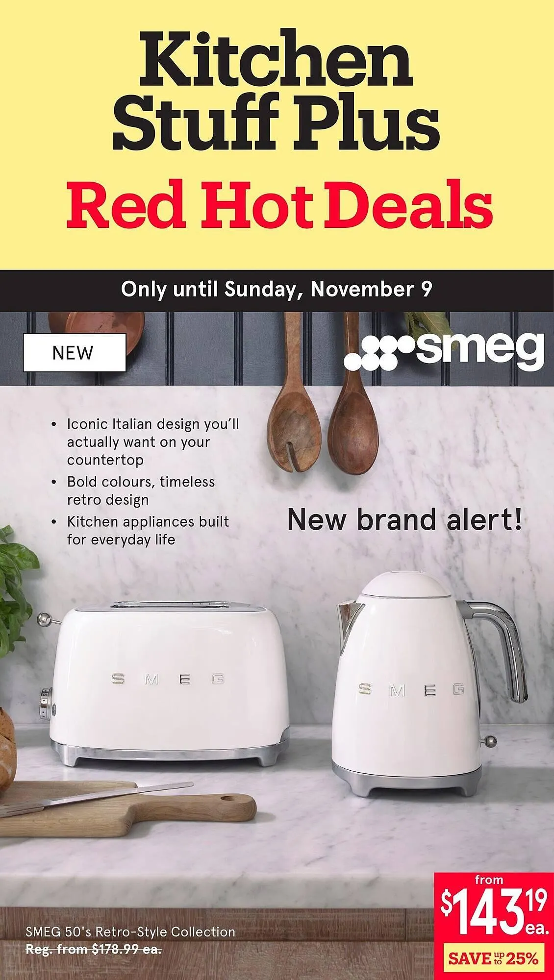 Kitchen Stuff Plus flyer from November 3 to November 10 2025 - flyer page 1