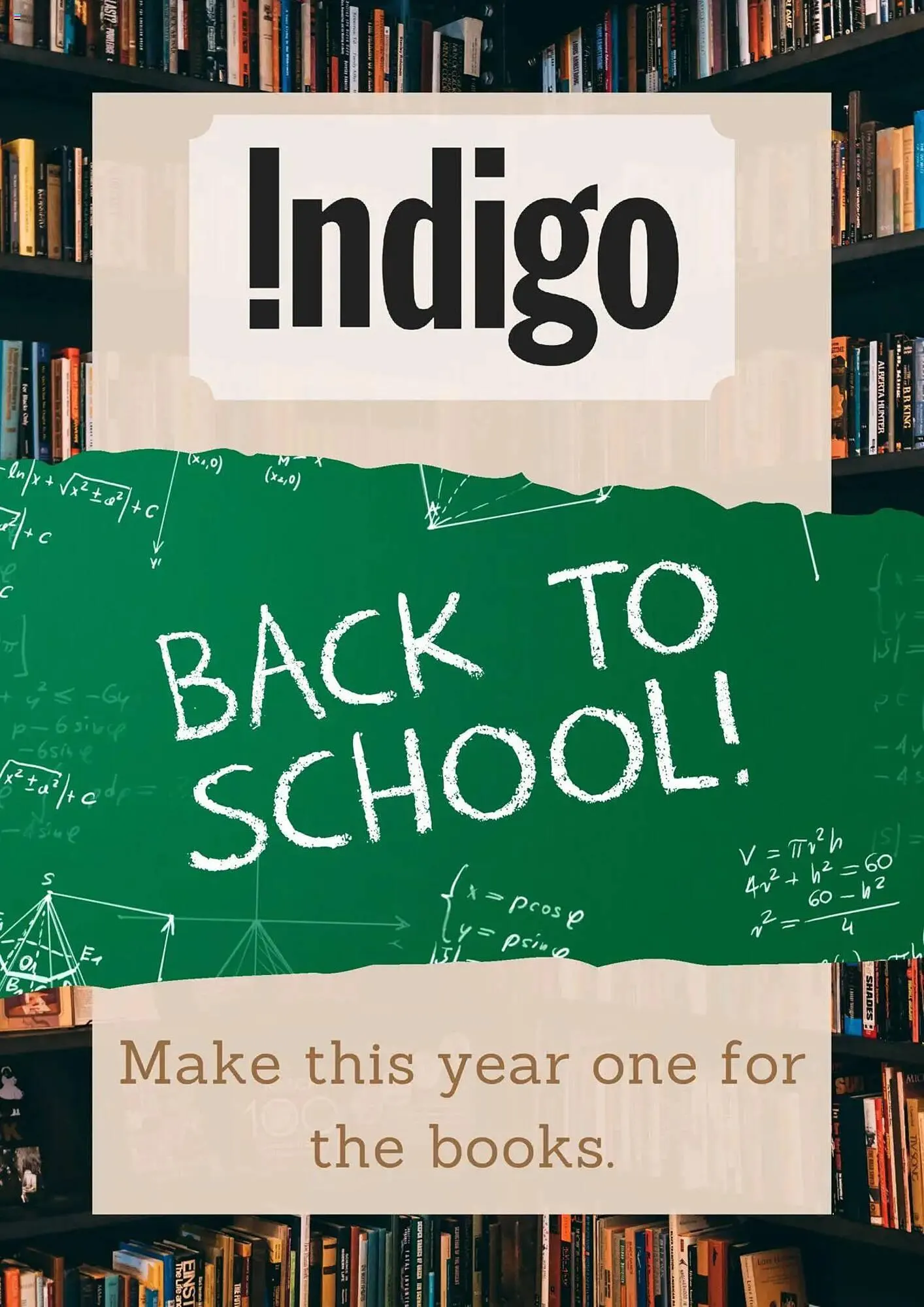 Chapters Indigo flyer - 1