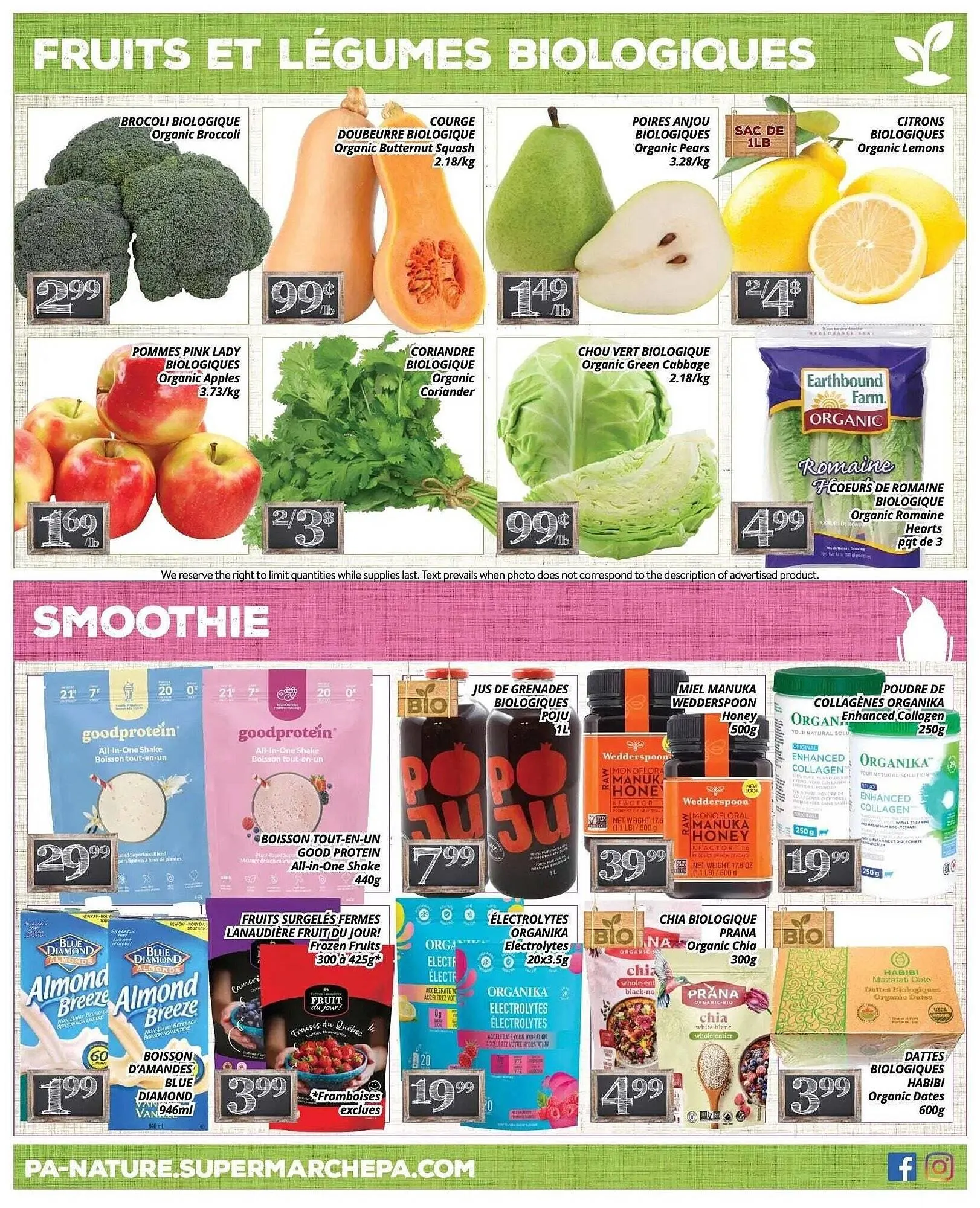 Supermarché PA flyer from March 2 to March 16 2026 - flyer page 4