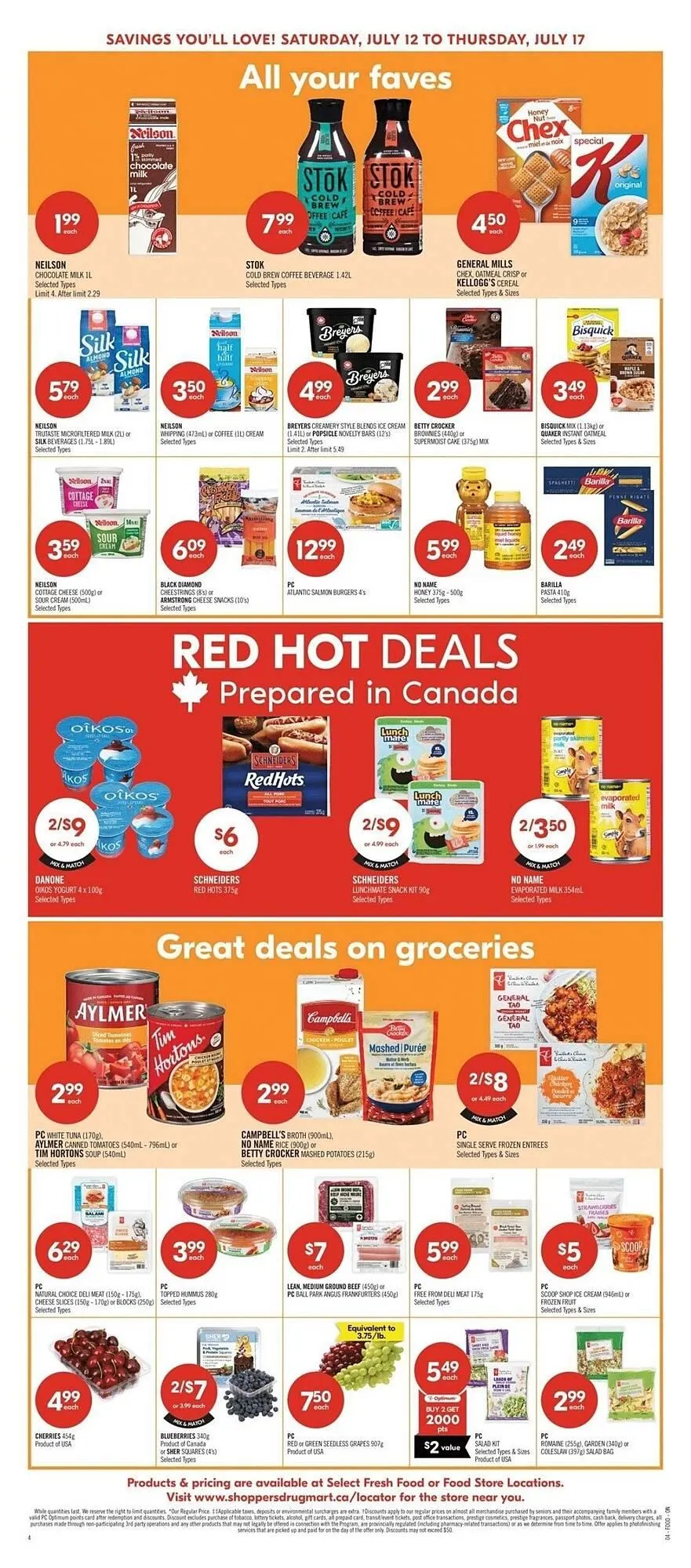 Shoppers Drug Mart flyer from July 12 to July 17 2025 - flyer page 7