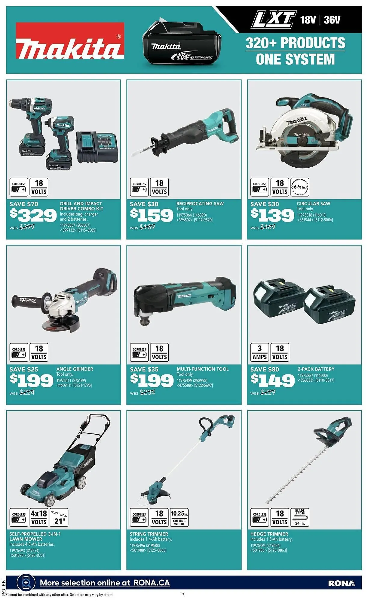 RONA flyer from May 8 to July 31 2025 - flyer page 8