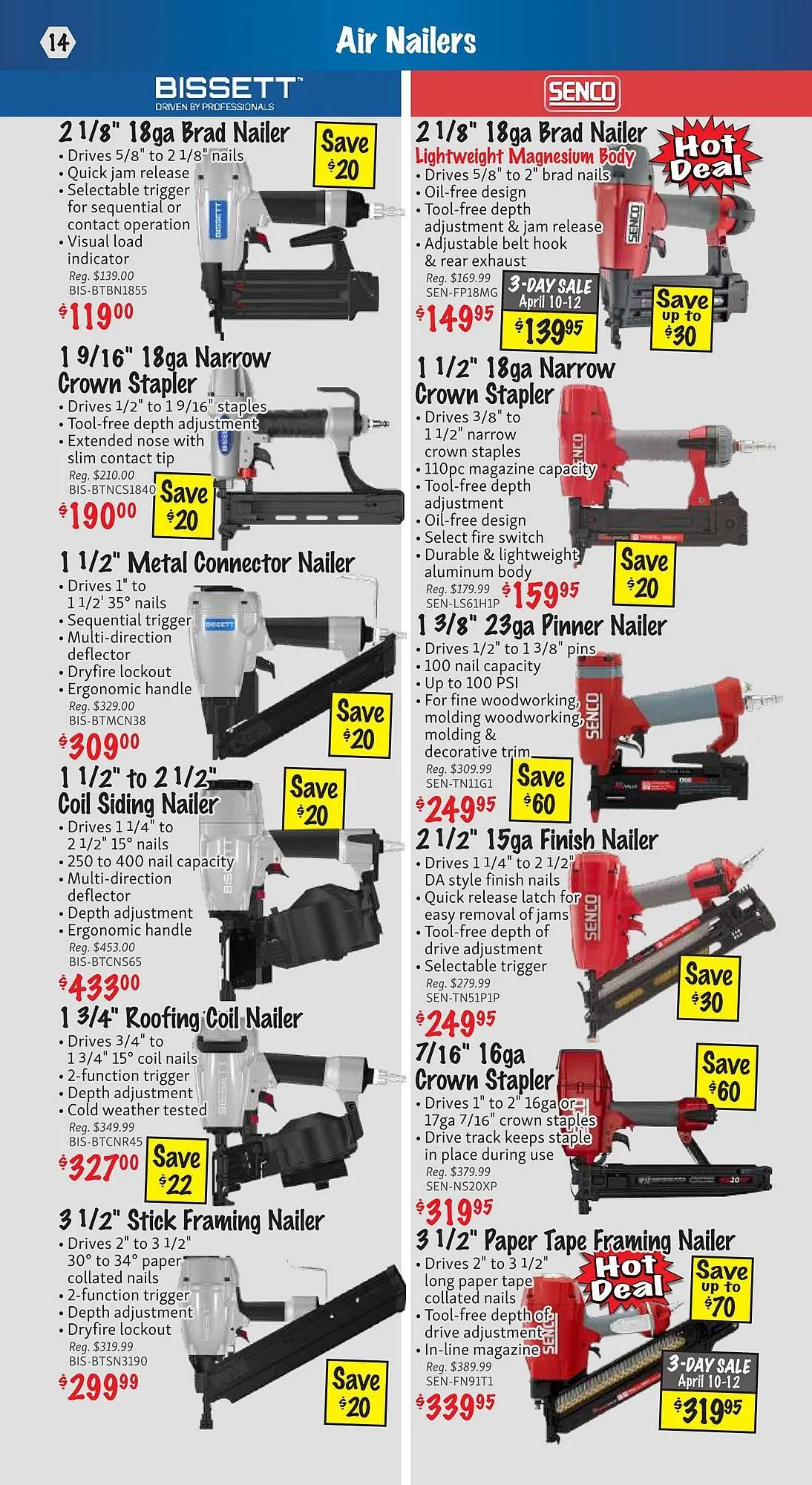 KMS Tools flyer from April 1 to April 30 2025 - flyer page 14