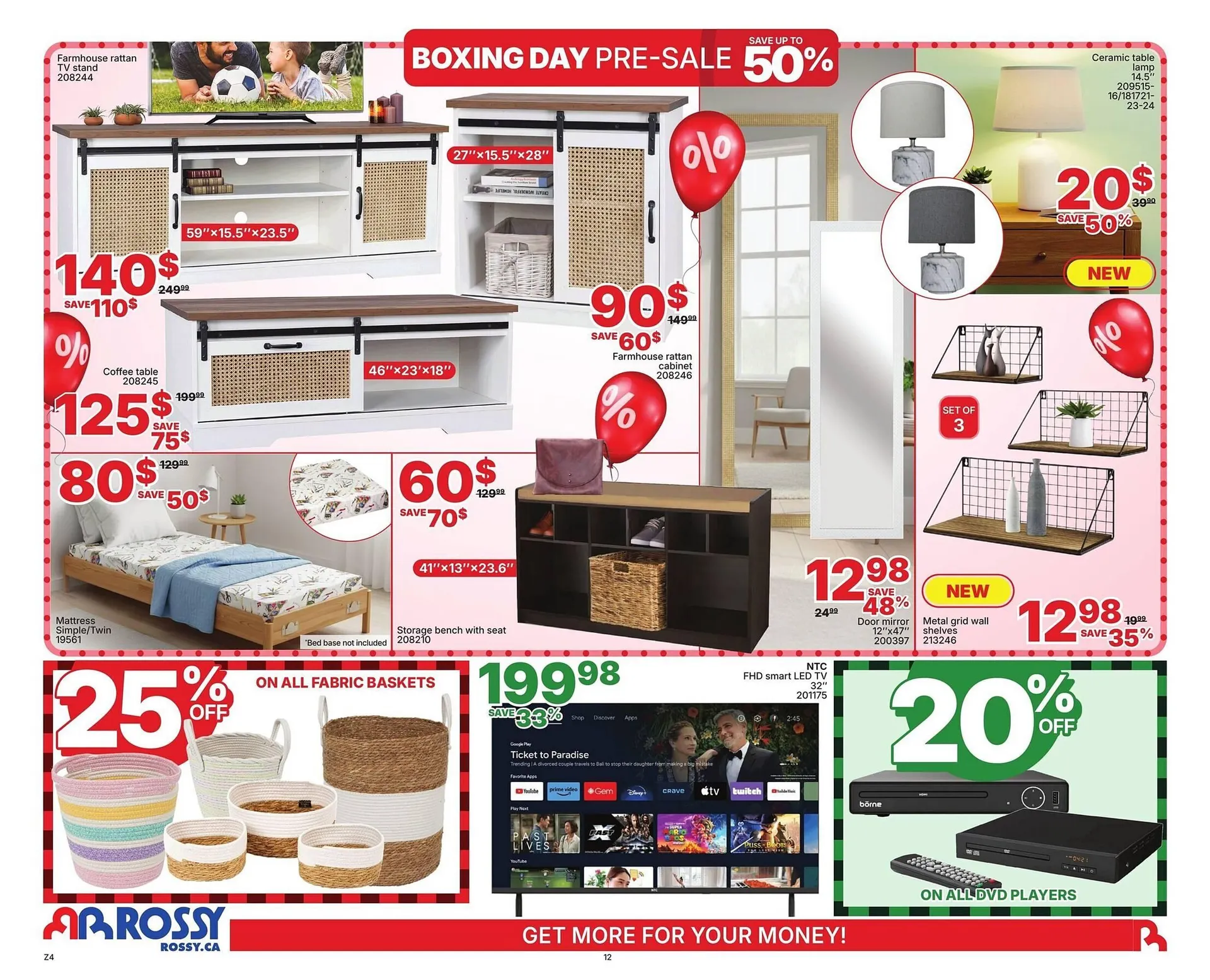 Rossy flyer from December 18 to December 22 2025 - flyer page 12