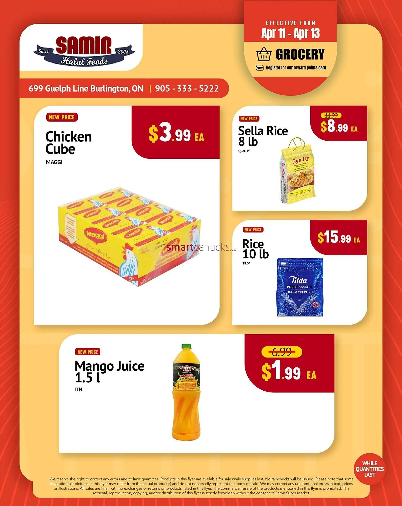 Samir Supermarket flyer from April 13 to April 26 2025 - flyer page 1