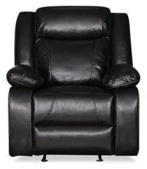 Nolan Leath-Aire Recliner - Blackberry